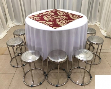 Bàn Ghế Inox Đám Cưới 2025 | Sang Trọng, Bền Bỉ | Tô Trần