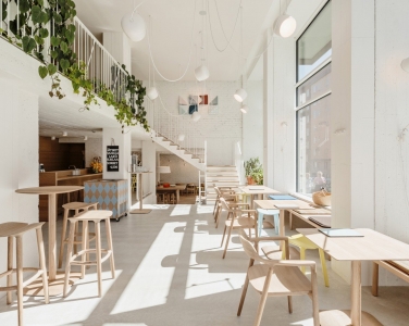 Thiết kế quán cafe phong cách ​Minimalist - Tối giản