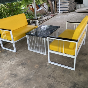 BÀN GHẾ SOFA SẮT HỘP