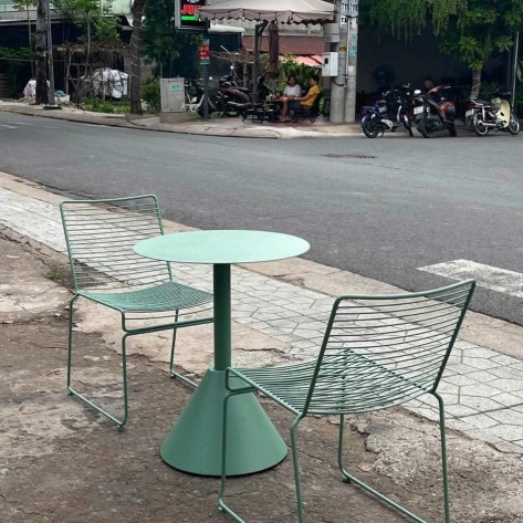 Mua Sỉ Bàn Ghế Ban Công Bằng Sắt Giá Tận Xưởng 