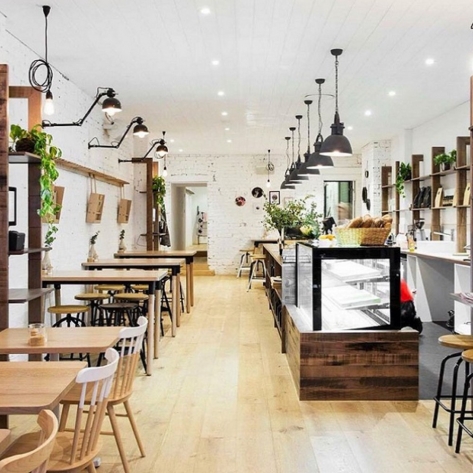 Một số phong cách thiết kế quán cafe theo dạng nhà ống cực độc - lạ