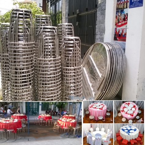 Tổng Hợp Các Mẫu Bàn Ghế Inox Phổ Biến: Từ Mini Đến Khổ Lớn Cho Mọi Không Gian