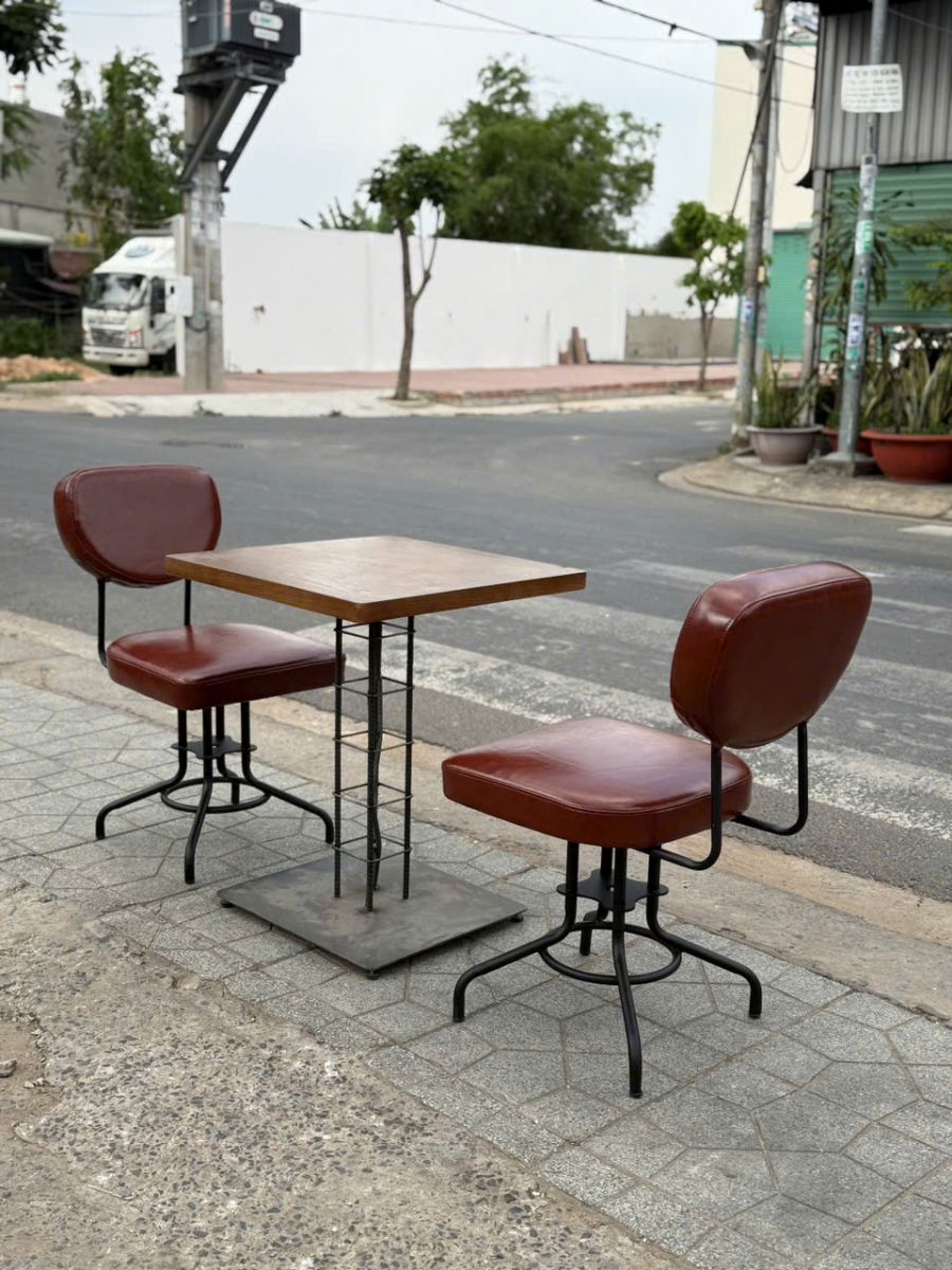 xưởng sản xuất bàn ghế sắt