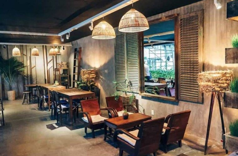 thiết kế nội thất quán cafe đẹp